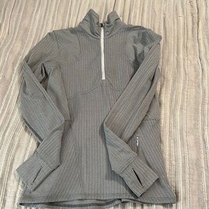 lululemon long sleeve, fleece lined top